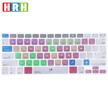 HRH Ableton Live 9 Suite Shortcuts Hotkey Silicone Keyboard Skin Protective Film Keypad Cover for Mac Pro Retina Air 13"15" 17" 2024 - buy cheap