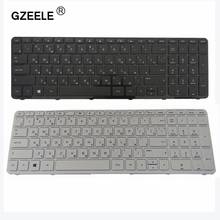 GZEELE Russian Keyboard for HP Pavilion AER65700010 AER65700310 SG-59800-XAA TPN-Q130 TPN-Q132 15N017AX 15E029TX RU FRAME  BLACK 2024 - buy cheap