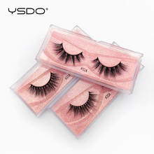YSDO 1 Pair Mink Eyelashes Natural Long False Eyelashes Winged Lashes Dramatic Eyelashes Makeup 3D Mink Lashes cilios maquiagem 2024 - buy cheap