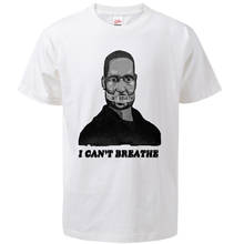 Black Lives Matter I Can't Breathe George Floyd Artwork T-Shirt Men Cotton T Shirt Short Sleeve Tshirt Men T-shirts Tops&tees 2024 - buy cheap