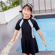 Kids Girls Swimwear Fashion Tutu Bathing Swimming Children Girls 2-7 Years Swimsuits Lovely Princess Baby Girls Swimsuits Girls 2024 - buy cheap