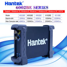 Hantek PC USB portable oscilloscope 20MHz-200MHz 2 Channels 48MS/s-250MSa/s Oscilloscope 6022BE/6052BE/6082BE/6102BE/6212BE 2024 - buy cheap