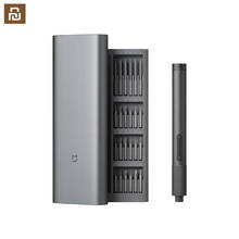 Xiaomi mijia chave de fenda elétrica intensiva de uso doméstico, pequeno, portátil, conjunto de chave de fenda manual, reparo 2024 - compre barato