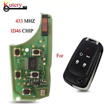 Kutery Remote Car Key Circuit Board For Chevrolet Cruz Aveo Camero Malibu Buick Verano Encore 433MHZ ID46 Chip 2024 - buy cheap