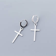 Pendientes de tuerca con forma de cruz para mujer, joyería elegante para fiesta, accesorios EH1192 2024 - compra barato
