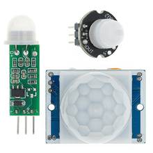 HC-SR501 HC-SR505 MH-SR602 Adjust IR Pyroelectric Infrared Mini PIR Human Sensor Detector Module Bracket for Arduino 2024 - buy cheap