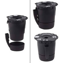 Filtro de café reutilizable Compatible con Keurig My k-cup 1,0 y 2,0, todas las cafeteras Keurig para el hogar (negro, 2 unids/paquete) 2024 - compra barato