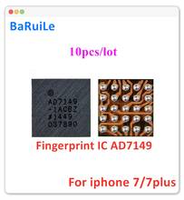 BaRuiLe 10 шт. Замена U10 ic AD7149 Главная Кнопка отпечатков пальцев 25 Pin для iPhone 7 и 7 plus 7P чип 2024 - купить недорого