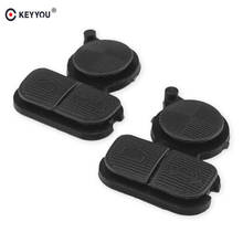 KEYYOU-carcasa para mando a distancia de entrada negra, 3 botones, almohadilla de goma, para BMW Serie 3, 5, 7, E36, E38, E39, Z3, Z4, Z8, X3, X5 2024 - compra barato