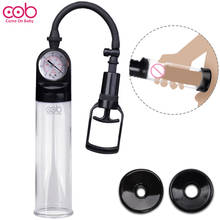 Sex Toys for Men Penis Pump Penis Extender Male Masturbator Penis Enlargement Enhancer Penile Vacuum Pump Massager Ring 2024 - buy cheap