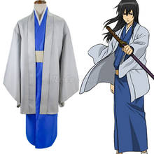 Fantasia de cosplay japonesa para homens, anime gintama katura kotarou, traje kimono fantasia c80m145 2024 - compre barato