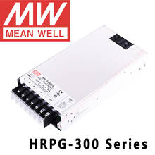 Mean Well-fuente de alimentación conmutada Original serie HRPG-300 DC 5V, 12V, 24V, 36V, 48V, salida única de 300W con función PFC 2024 - compra barato
