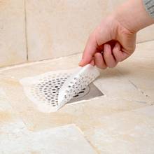 20Pcs Disposable Bathroom Sewer Filter Floor Drain Cover Drain Hair Catcher Stopper Shower Filter Colanders Sink Strainer 2024 - buy cheap