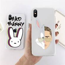 Yo Perreo Sola Bad Bunny Phone Case Transparent for iPhone 11 12 mini pro XS MAX 7 8 6 6S Plus X 5S SE 2020 XR 2024 - buy cheap