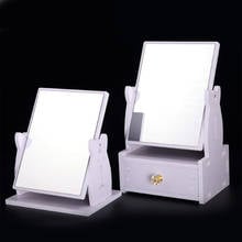 Desktop Free Standing Single Sided Swivel Vanity Mirror For Make Up Cosmetic Shaving 2024 - buy cheap