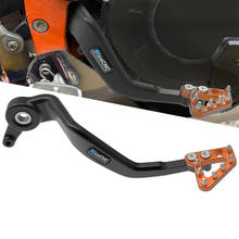CNC Motorcycle Accessories Rear Foot Brake Pedal Lever Plate For KTM 1050 1090 ADVENTURE 1090 ADV R 1190 1290 SUPER ADVENTURE /R 2024 - buy cheap