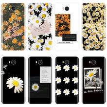 Back Cover For Huawei Y5 Y6 Y7 Prime 2017 2018 Y9 2019 Daisy Flower Aesthetic Phone Case Silicone For Huawei Y3 Y5 Y6 II Y7 Pro 2024 - buy cheap