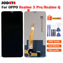 Original 6.3 inch For OPPO Realme 5 Pro / Realme Q RMX1971 LCD Display Touch Screen Digitizer Assembly Free Shipping 2024 - buy cheap