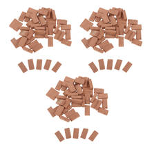 1/16 Scale Clay Red Bricks Model for Sand Armor Scenery Decoration 1.7x0.9cm 2024 - buy cheap