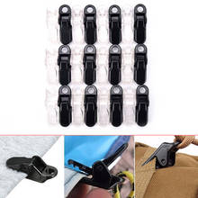 Black/ Transparent Windproof Clip Awning Clamp Tarp Clips Snap Hanger Tent Camping Tent Clips 2024 - buy cheap