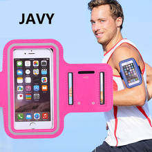 Чехол для телефона JAVY 4,7 дюйма, повязка на руку для IPhone 8, 7, 6 s, 6, спортивный чехол на ремне, сумка для бега, тренажерного зала, сумка для Samsung S3, S4, S5 2024 - купить недорого