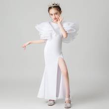 Vestido de noche de gama alta para niños, pasarela, sexy, ajustado, de princesa sirena, para fiesta de cumpleaños, Y3124 2024 - compra barato