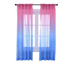 Modern Multi-Color Tulle The Finished Product Curtain Kitchen Living Room The Coffee Shop Balcony Window Curtain Door Curtain 2024 - buy cheap