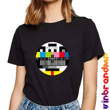 Hot Sale Summer The Big Bang theory T Shirt Women's Vector Television Ladies Cotton Sheldon Cooper Tshirt TV No Signal Tops Tee 2024 - buy cheap