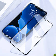 3 pcs Full Cover Tempered Glass for iphone 12 11 pro max 7 8 6 6S Plus 12 mini XR X XS MAX Clear Full Glue Film Glass 2024 - buy cheap