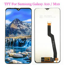 Pantalla LCD TFT para Samsung Galaxy A10, A105F/M10, M105F/A10S, A107F, montaje de digitalizador con pantalla táctil ajustable 2024 - compra barato