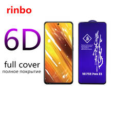 rinbo Tempered Glass For Xiaomi Poco X3 NFC Pro Mi 8 8X 9 9T 10 11 Lite On Redmi Note 9 10T 11T Pro Max 10S 11S Screen Protector 2024 - buy cheap