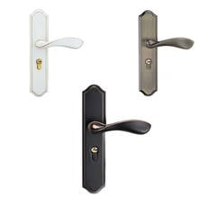 Fashion Mute Room Door Lock Zinc Alloy Interior Door Lock Handles European style Anti-theft Gate Lock Furniture Hardware 2024 - buy cheap