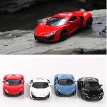 1:32 Alloy Car Pull Back Simulation Sports Car Rear Sliding Door Die Casting Sound Lamp Super Racing Children's Toy Gift 2024 - buy cheap