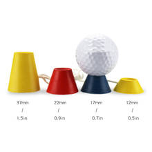 4 в 1, тройники для гольфа разной высоты, зимняя резиновая тройник с веревкой, держатель для мяча для гольфа, аксессуары для тренировок 2024 - купить недорого