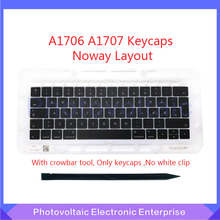 Оригинальный Новый норвежский ключ без клавиатуры для Macbook Pro Retina 13 "A1706 15" A1707 Late 2016 Mid 2017 2024 - купить недорого