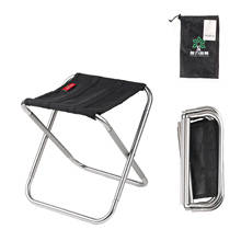 Outdoor Lightweight Ultralight Portable Camping Stool Folding Camp Chair With Storage Bag For Fishing BBQ Hiking Traving 2024 - buy cheap