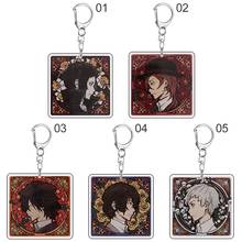 5 Styles Anime Bungou Stray Dogs Atsushi Double Sided Acrylic Keychain Pendant Key Accessories 2024 - buy cheap