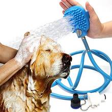 Pet Bathing Tool Comfortable Massager Shower Tool Cleaning Washing Bath Sprayers Dog Bath Brush Pet Supplies Grooming Glove 2024 - buy cheap