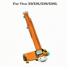 Оригинальный зарядный USB-порт док-станция гибкий кабель для Vivo X9 X9L X9S X9SL зарядное устройство штепсельная плата с микрофонным разъемом 2024 - купить недорого