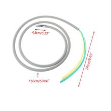 Mangueira de silicone dental para peça de mão de motor de turbina de ar conector 4 furos 2024 - compre barato