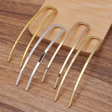 5pcs 20*100mm Metal U Shape Hair Sticks Vintage Brass Hair Forks Bridal Headdress DIY Accessories For Jewelry Making 2024 - buy cheap