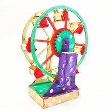 Wooden Toy  Rotatable DIY 3D Ferris Wheel Wooden Puzzle Game Assembly Music Box Toy Gift For Children Teens Adul 2024 - buy cheap