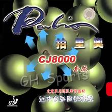 Palio CJ8000 Pips In Table Tennis Rubber With Sponge 40-42 Degrees Ping Pong Rubber for Tennis Table Racket 2024 - buy cheap