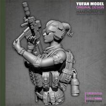 YUFan Model  Resin Kits Bust modern female soldier resin soldier  YFWW-2026 2024 - buy cheap