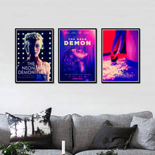 Póster decorativo de The Neon Demon B, lienzo adhesivo para pared, Bar, hogar, carteles artísticos, decoración 2024 - compra barato