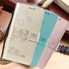 Cute Owls Flip Leather Cover For Samsung Galaxy A10S A20S A30S A30 A20 A50 A01 A21S A41 A51 A71 J4 J6 S10 S20 Plus Wallet Case 2024 - buy cheap