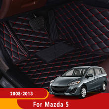 For Mazda 5 2013 2012 2011 2010 2009 2008 (7 seats) Car Floor Mats Auto Carpets Interiors Accessories Custom Rugs Pads 2024 - buy cheap