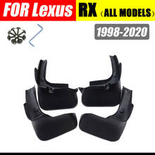 Mud flaps for Lexus RX RX350 RX300 RX330 RX270 RX450 RX200 mudguards Fender Splash Mud flap Guard Fenders Accessories 1998-2020 2024 - buy cheap