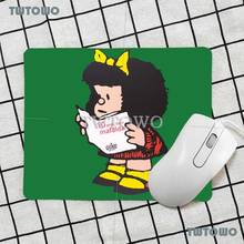 Cartoon Mafalda Mouse Pad Computer Small Size Mouse Pad Art Anti-slip Cartoon Kawaii Lovely Home Office Decoration Desk Mat 2024 - buy cheap