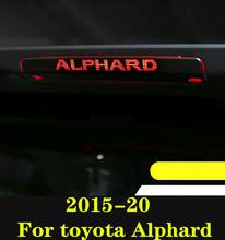 For toyota Alphard 2015-20 High parking brake lights car modified brake light stickers Decoration modification accessories 2024 - buy cheap